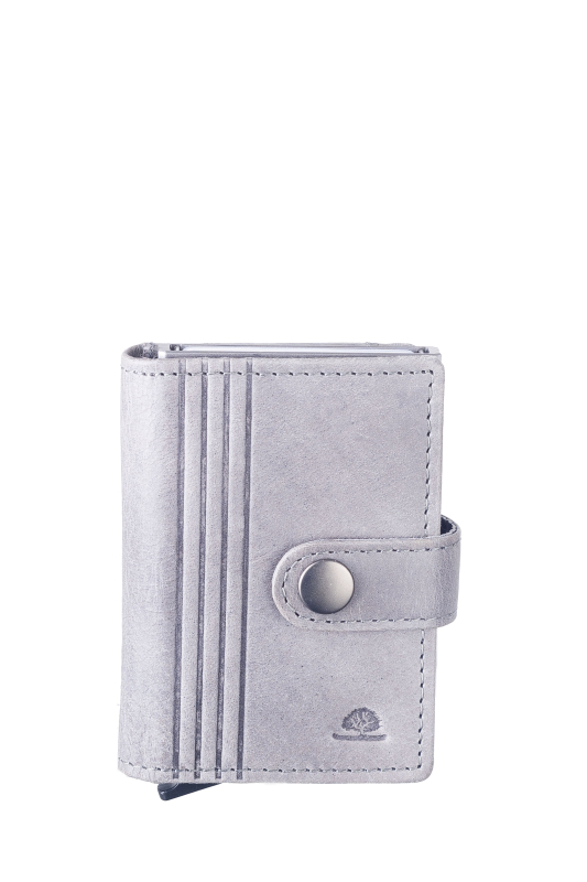 Vintage original RFID card slider coin grey