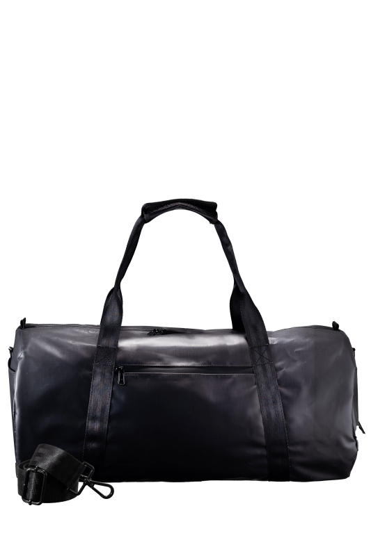 Upcycled Reisetasche aus Tarpaulin black