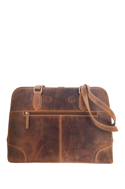 Vintage RV - Shopper A4 brown