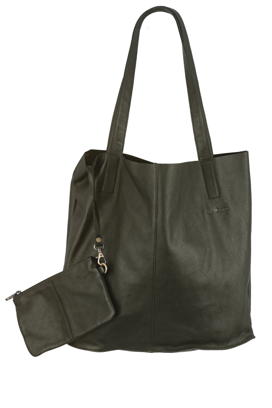 Nappa Shoulderbag Carmen oliv