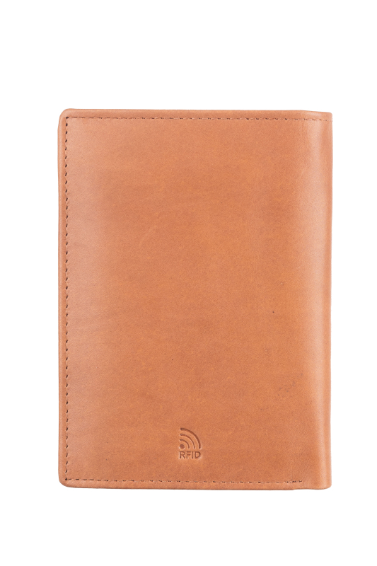 Basic Kombibörse RFID hochf. cognac