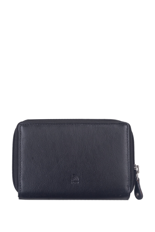 DUETT  RV-Damen Kombibörse black/tan RFID