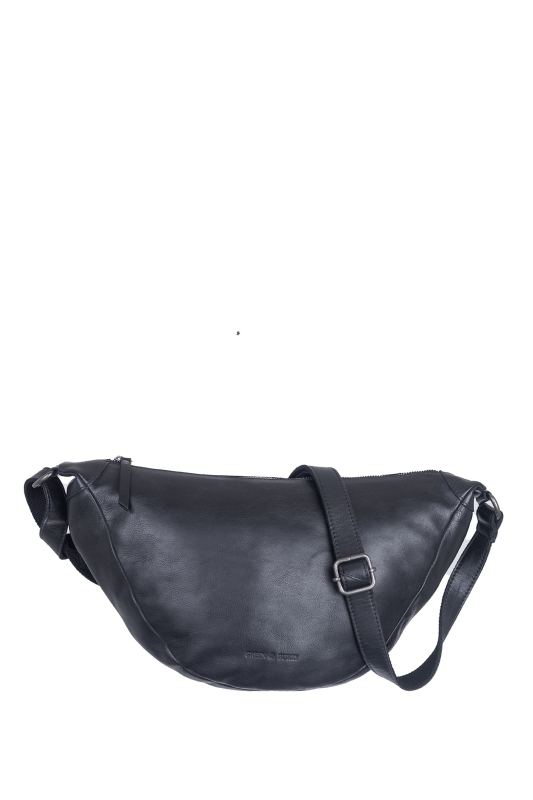 Colombiana half-moon bag black