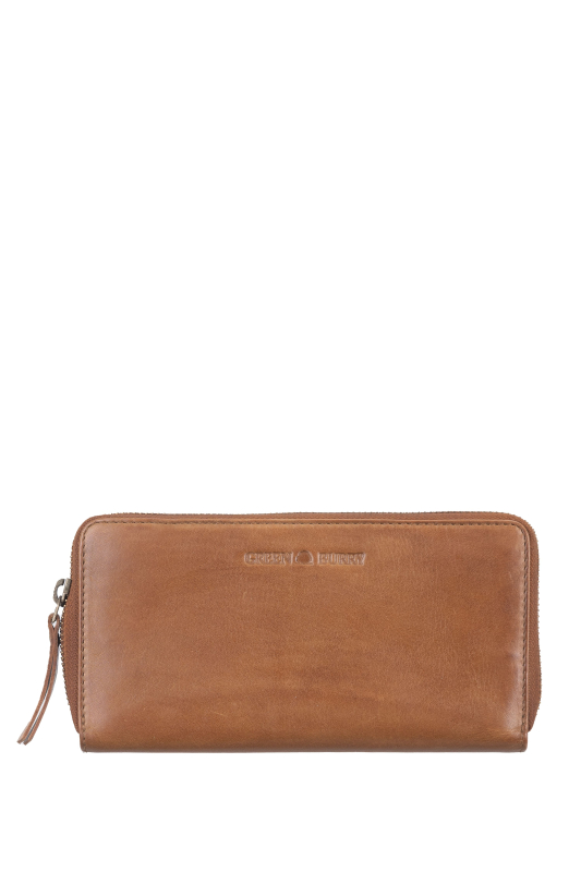 Colombiana  RV-Damenbörse lang RFID nougat