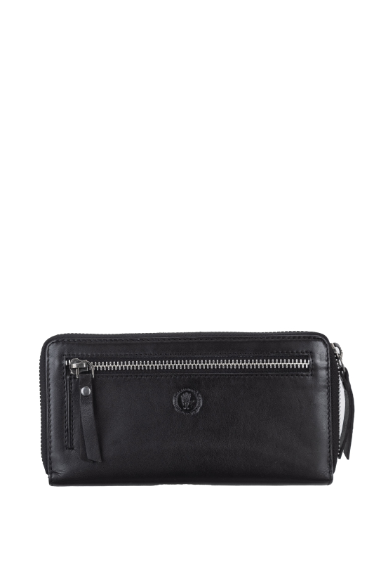 Colombiana  RV-Damenbörse lang RFID black