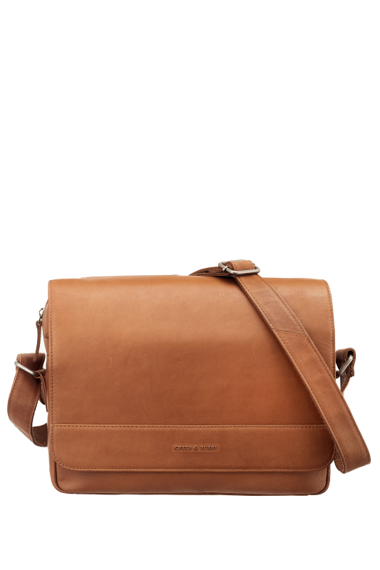 Fiorentina Umhängetasche A4 tan