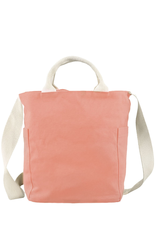 GB- Shoulder Bag Canvas Peach