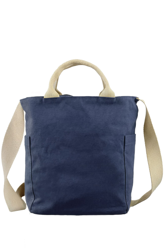 GB- Shoulder Bag Canvas navy blue