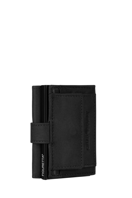 Card slider coin mit RFID, black